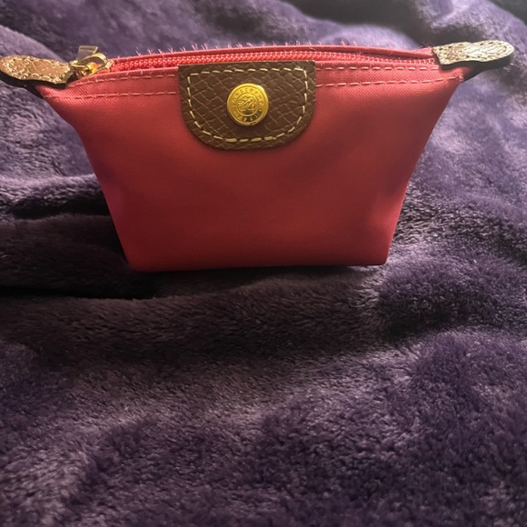 Pink Longchamp coin purse! See all photos for marking on back side! - Picture 1 of 5